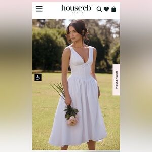 Emmelina Sleeveless Stretch Poplin Midi Dress